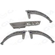 Resim Kapı Kol Tutamak Seti 4 Parça Katlama Lı Bmw 105 E70 106 E71 Gri 51416975791 