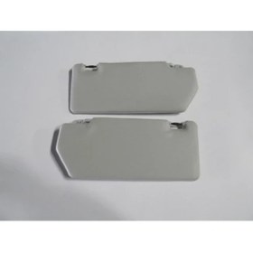 Resim TŞT 2005 - 2013 Fiat Palio Güneşlik Beyaz Sağ - Sol Set 2 Parça 