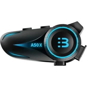Resim Motosiklet Intercom Seti Yeni Sürüm Bluetooth V5.3 Rgb Kask Kulaklığı 