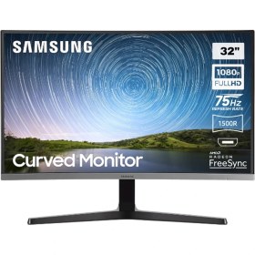 Resim Samsung 32" 75Hz 4ms (HDMI+VGA) FHD LED Curved Monitör LC32R500FHPXUF 