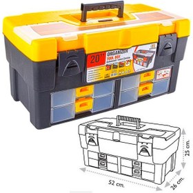 Resim Takım Çantası 4 Çekmeceli Takım Çantası Alet Edavat Çantası 