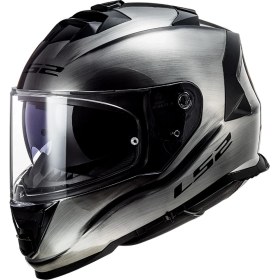 Resim Ls2 Storm 2 Jeans Kapalı Kask 2XL Polikarbonat Malzemeden Üretilmiş Hipoalerjenik Konfor 