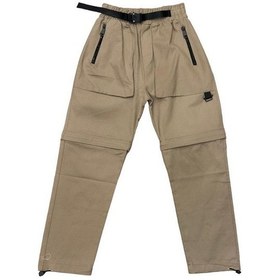 Resim Erkek Çocuk Rahat Kesim Kargo Pantolon-12475-bej Bej 