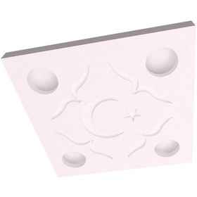 Resim Motifpiyer Tavan Spot Göbek tsg-53ayyıldız-kare 