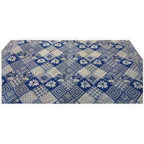 Resim 6 M2 Serme Kalın Halı Örtüsü, Savan, Piknik Örtüsü Açık Mavi 