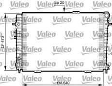 Resim RADYATÖR HYUNDAI TUCSON-KIA SPORTAGE 04 2.0 CRDİ 640x462x18 OTOMATİK 