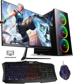 Resim IZOLY I7 860 16gb 256gb Ssd 500gb Hdd Gt740 4gb 24" 100hz Yeni Gaming Pc Al Oyun Oyuncu Bilgisayarı Pc 