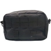 Resim Dolıty Motosiklet Çatal Çanta Case Depolama Kılıfı Sırt Siyah 