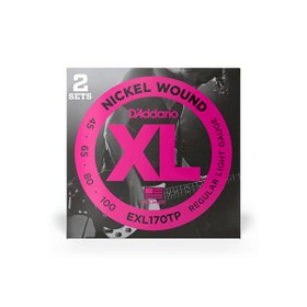 Resim D'Addario EXL170TP XL 45-100 Bass Gitar Tel Seti 