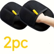 Resim 2 Adet Yeniden Kullanılabilir Evcil Hayvan Tüyü Temizleme Eldiveni - İki Yönlü Yapışkan Yüzeyli, Dayanıklı Naylon, Ergonomik Tasarım, Kedi ve Köpekler İçin, Mobilya & Giysilerde Kullanım, Taşınabilir Tüy Toplayıcı Alet 