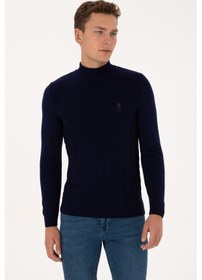 Resim U.s. Polo Assn. Erkek Lacivert Kazak /triko 50315037-vr033 Lacıvert 