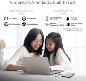 Resim ASUS ZenDrive-U8M SDRW-08U8M-U Harici Ultra İnce DVD Yazıcı, M-Disc, USB Type-C, Altın 