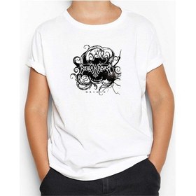 Resim Borknagar Origin Beyaz Çocuk Tişört Beyaz 