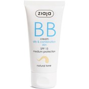 Resim Ziaja BB Cream Oily Combination - Renkli Nemlendirici Natural 50ml 