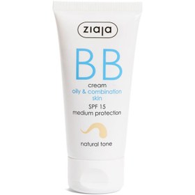 Resim Ziaja BB Cream Oily Combination - Renkli Nemlendirici Natural 50ml 