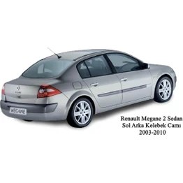 Resim Olimpia Renault Megane 2 Sedan Sol Arka Kelebek Camı Srg 2003-2010 