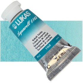 Resim Lukas 1862 Artist 24ml Sulu Boya 1168 Cobalt Turkuaz Seri 2 