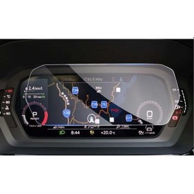 Resim Audi Q4 E-tron Ekran Koruyucu 12.3 İnç Dijital Gösterge Nano ' Sadece Ekran Koruyucu 