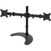 Resim Masa Destekli Çiftli Monitör ve Tv Standı 13-27 Inç 