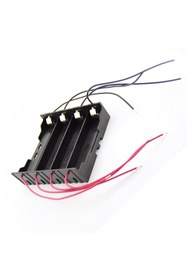 Resim Genel Markalar 18650 Pil Yuvası 4'lü Paralel 