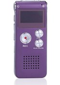 Resim Youmex 16gb Mor Usb Şarjlı Ses Kaydedici - Dsp Gürültü Azaltma, 20+ Saat Sürekli Kayıt, Mp3 Çalar, Kol Saati Boyutu 