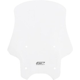 Resim GP Kompozit Hero X-Pulse 200 2020-2024 Uyumlu Tur Camı Şeffaf 49 cm 