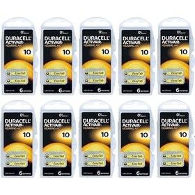 Resim Duracell Activair PR70 10 Numara Pili 6 x 10'lu 