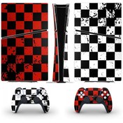 Resim Kt Grup Satranç Tahtası Playstation 5 Slim Disk Versiyon Sticker Kaplama Seti 