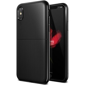 Resim VRS iPhone X Single Fit Kılıf Black 