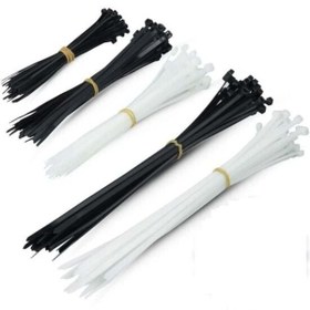 Resim Zenith Zenith 2,5 x 100MM Siyah Kablo Bağı & Plastik Cırt Kelepçe Paket (100ADET) 