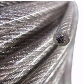 Resim AKSUFEZ Izole Çelik Halat Pvc Kaplı 10 Mm 50 Metre 