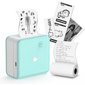 Resim Phomemo M02 Pro Mini Taşınabilir Akıllı Cep Sticker Fotoğraf Yazıcı, Yapay Zeka Destekli Uygulama 