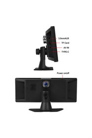 Resim Dark 11.3" IPS CarPlay & Android Auto,Ekran Yansıtma ADAS Sistem 4K Ön&Arka Kameralı AraçMultimedyaEkranı 