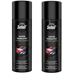 Resim Selsil Profesyonel Motor Temizleme Spreyi 2 Adet 500 ML 