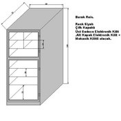 Resim 0016XPDD 180 'lik SÜPER ÖZEL TAM ZIRHLI İKİ KAPILI ALT KASA ÜST K 