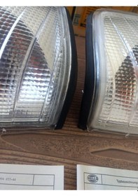 Resim MERCEDES W201 ÖN BEYAZ SİNYAL TAKIMI HELLA 