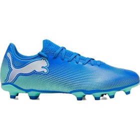 Resim Puma 107939 01 Future 7 Play Fg/ag Erkek Krampon Mavi 