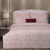 Resim Sarev Playa Jakarlı Saten Nevresim Takımı King Size Pembe 