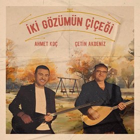 Resim Ahmet Koç & Çetin Akdeniz - İki Gözümün Çiçeği Plak 