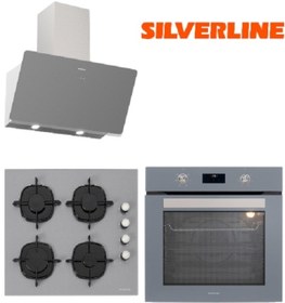 Resim Silverline Sılverlıne 3'lü Ankastre Set (BO6502S02-3457 SOHO-CS5335S02) 