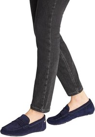 Resim Tommy Hilfiger FLAG SOFT SUEDE DRIVER LOAFER AyakkabıKadın 