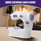 Resim EU Standardı, Ayarlanabilir Dikiş Uzunluğu ve İplik Türleri ile Çok Fonksiyonlu Ev Tipi Dikiş Makinesi – Hafif & Pratik Masaüstü Elektrikli Dikiş Makinesi, DIY Projeleri ve Terzilik İçin Temel Ev El Sanatları Aracı 