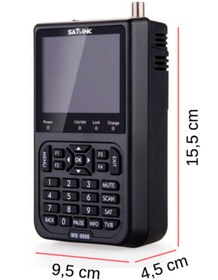 Resim SATLINK Satlınk Ws 6906 Görüntülü Uydu Yön Bulucu Lcd Ekran 