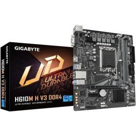 Resim Gıgabyte H610M H V3 Ddr4 3200MHZ M.2 HDMI Matx 1700P 