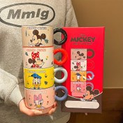 Resim 2 adet Donald Duck & Daisy Duck Seramik Kahve Bardakları - Kaymaz, Canlı Karışık Renkler, Ev, Ofis veya Kütüphane Kullanımı için Mükemmel, Rahat Anlar için İdeal, Ofis İçecekleri | Eğlenceli Tasarım | Dayanıklı İçecekler, Kahve Bardak Seti, Kahve Bar Aksesuarları, Espresso Bardakları, Oda Dekoru için Mükemmel, Disney Tutkunları için Uygun, Kahvaltı İçecekleri, En İyi Tatil Hediyesi, İç Mekanları Geliştirin. Ev, Ofis ve Kahve Severler için İdeal | Tatil Hediyesi | Dekoratif Tasarım | Gıda Hizme 