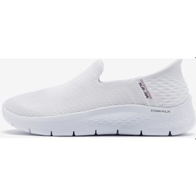Resim Skechers Go Walk Flex - Relish Kadın Beyaz Yürüyüş Ayakkabısı 124963tk Ofwt Beyaz 