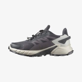 Resim Salomon Supercross 4 Gore-tex Nine Iron/lunar Rock/cosmic Sky Kdn Patika Koşusu Ayakkabısı L47976100 Siyah 