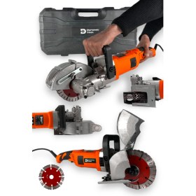 Resim Dynamic Tech Profesyonel Elektrikli Duvar Oluk - Kanal Açma Yerleştirme Makinesi 