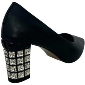 Resim Kemal Tanca 868 51 Kadın Topuklu Ayakkabı Stiletto siyah 
