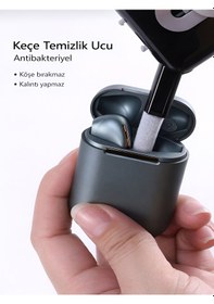 Resim Limited 6in1 Elektronik Temizleme Seti Laptop Tablet Klavye Kulaklık Office Temizlik Kiti Beyaz 
